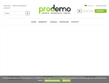 Tablet Screenshot of prodemonederland.nl